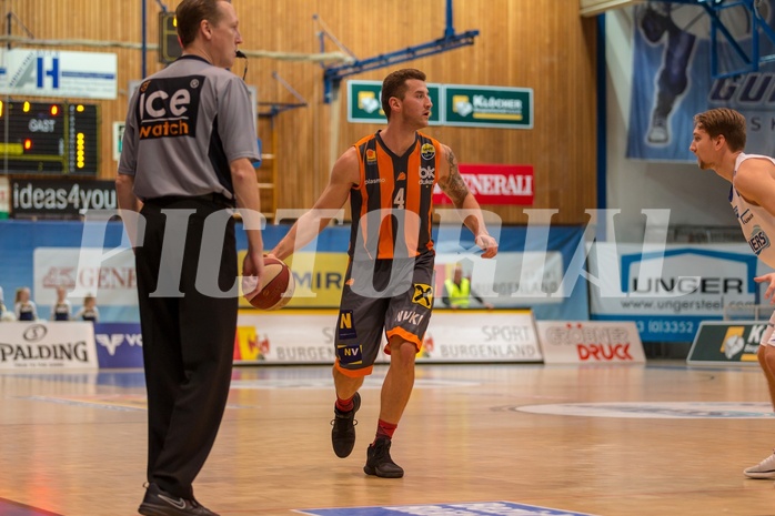 Basketball, ABL 2017/18, Grunddurchgang 17.Runde, Oberwart Gunners, Klosterneuburg Dukes, Timur Bas (4)