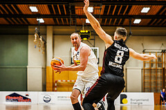 Basketball, Basketball Zweite Liga 2024/25, Grunddurchgang 17.Runde, Mattersburg Rocks, Mistelbach Mustangs, Corey Hallett (13)