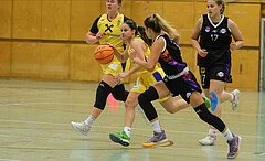 Basketball Damen Superliga 2023/24, Grunddurchgang 3.Runde Vienna United vs. SKN St.Pölten


