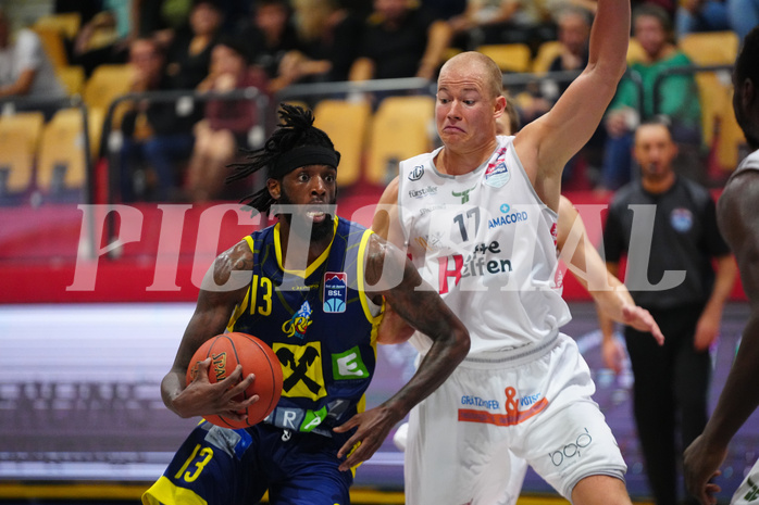 Basketball Superliga 2022/23, Grunddurchgang, 3. Spiel , Kapfenberg vs. UBSC Graz


