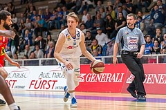 Basketball, ABL 2016/17, Playoff HF Spiel 1, Oberwart Gunners, WBC Wels, Georg Wolf (10)
