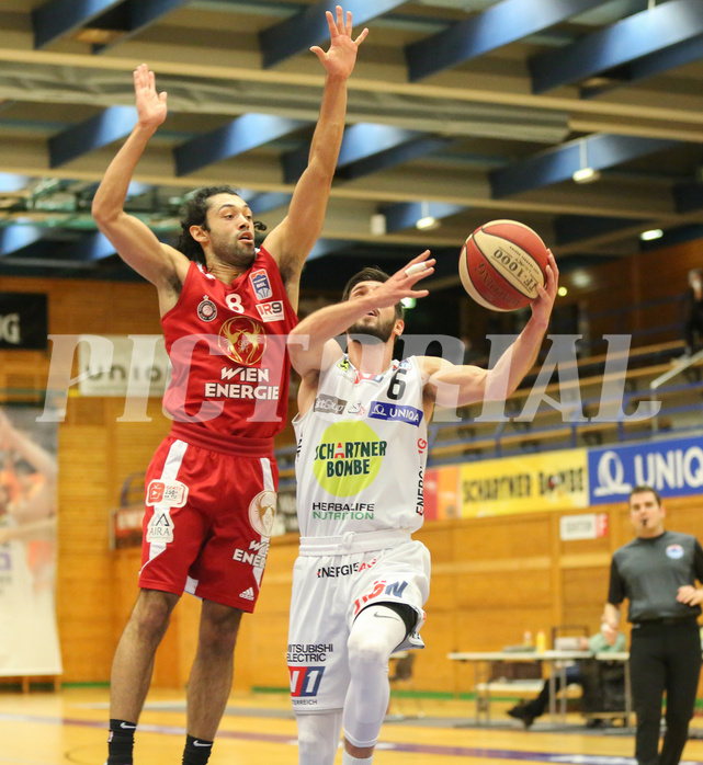 Basketball Superliga 2020/21, Grunddurchgang 18.Runde Gmunden Swans vs. BC Vienna