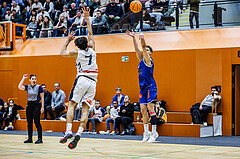 Basketball, Basketball Zweite Liga 2024/25, Grunddurchgang 21.Runde, Vienna Timberwolves, Kufstein Towers, Patrick Fister (67)