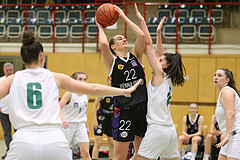 Basketball Damen Superliga 2021/22, Grundducrhgang 14.Runde Vienna United vs. KOS Celovec


