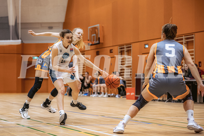 Basketball, Win2Day Basketball Damen Superliga 2022/23, Grunddurchgang 12.Runde, Vienna Timberwolves, BK Raiffeisen Duchess Klosterneuburg, Iva Ilic (10)