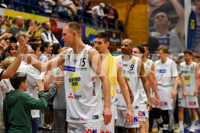 8 Basketball ABL 2017/18 CUP HF Gmunden Swans vs Flyers Wels