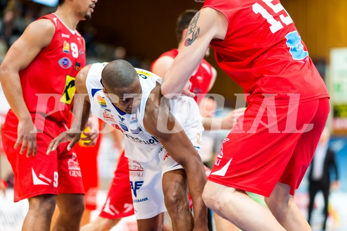 Basketball ABL 2015/16 Grunddurchgang 33.Runde Oberwart Gunners vs. WBC Wels