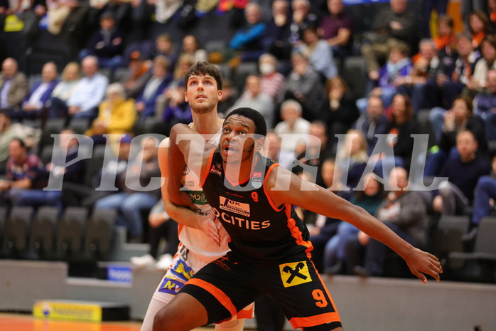 Basketball Superliga 2023/24, Grunddurchgang 13.Runde Klosterneuburg Dukes vs. Oberwart Gunners


