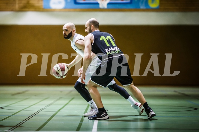 Basketball, 2.Bundesliga, Grunddurchgang 22.Runde, BBC Nord Dragonz, Basket Flames, Tomas Markus (7)