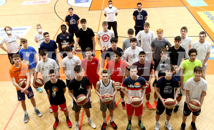 Basketball Nationalteamsichtung 2021,  mu16. 