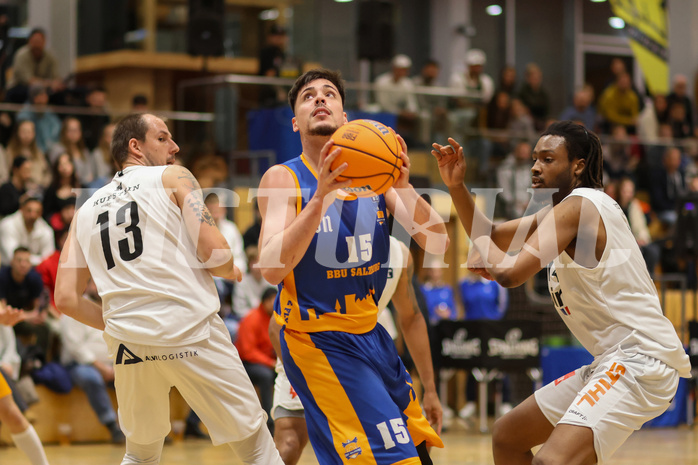 Basketball Zweite Liga 2024/25, Grunddurchgang 9.Runde Kufstein Towers vs. BBU Salzburg