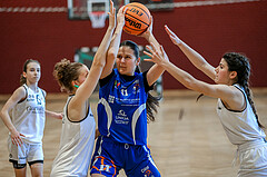 27.04.2025 Österreichischer Basketballverband 2024/25, SLWU16 VF Basket Flames UNION vs. DBB  Basketgirls Wels