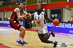 Basketball Superliga 2021/22, Grunddurchgang 14. Runde Flyers Wels vs. GGMT Vienna
