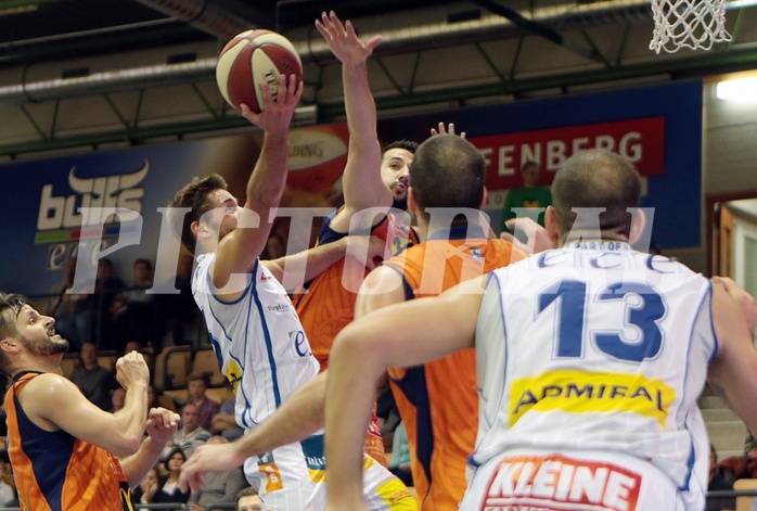 Basketball ABL 2016/17 Grunddurchgang 4.Runde Kapfenberg Bulls vs Fürstenfeld Panthers