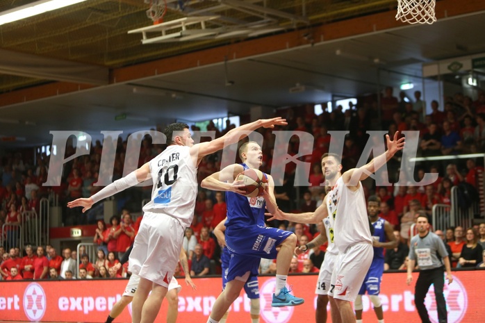 Basketball ABL 2015/16 Playoff Finale Spiel 3 WBC Wels vs. Oberwart Gunners


