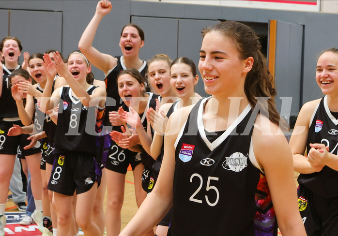 Superliga 2022/23, WU19 Finale, Siegerehrung Basketduchess Klosterneuburg vs. Vienna United


