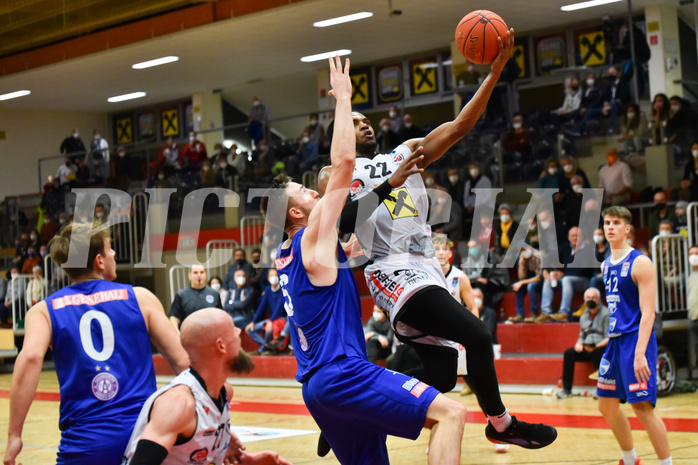 Basketball Superliga 2021/22, Grunddurchgang. 6.Runde Flyers Wels vs. D.C. Timberwolves
