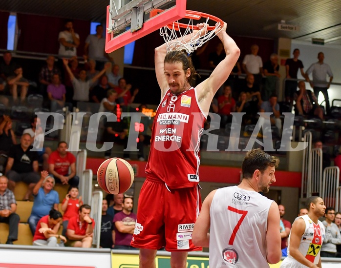 Basketball ABL 2017/18 PlayOff VF1 Flyers Wels vs BC Vienna