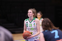 25.02.2023, Graz, Raiffeisen Sportpark, Basketball Damen Superliga 2022/23, Grunddurchgang 14.Runde, UBI Holding Graz - Vienna Timberwolves,  