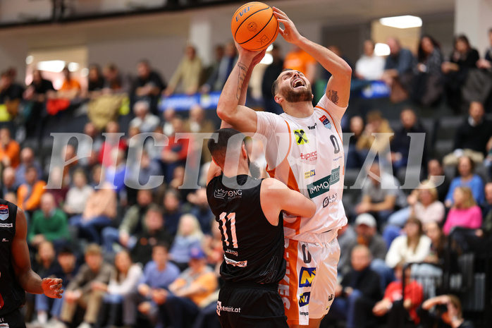 Basketball Superliga 2024/25, Grunddurchgang 9.Runde Klosterneuburg Dukes vs. Kapfenberg Bulls
