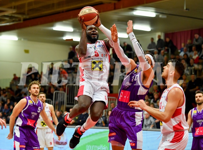 Basketball ABL 2018/19 Grunddurchgang 08. Runde Flyers Wels vs Vienna D.C. Timberwolves