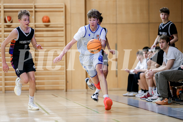 09.03.2025 Österreichischer Basketballverband 2024/25, SLMU14, STARS Basketball vs Vienna United