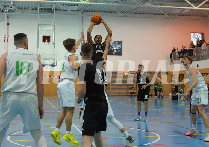 Basketball Zweite Liga 2023/24, Playoff, Semlfinale Spiel 2 Union Deutsch Wagram Aligators vs. Wörthersee Piraten