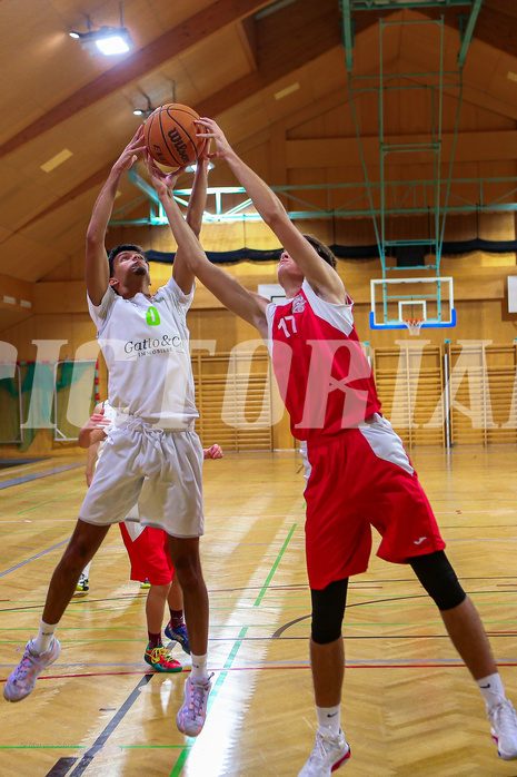 26.11.2024 Österreichischer Basketballverband 2024/25, SLMU19 Basket Flames vs. Mattersburg Rocks