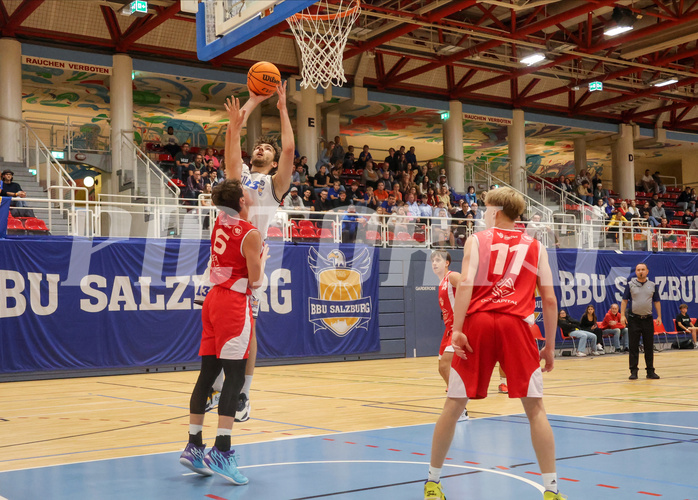 Basketball Zweite Liga 2023/24, Grunddurchgang 3.Runde BBU Salzburg vs. Upper Austrian Ballers



