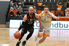 Basketball Superliga 2021/22, Grunddurchgang 17.Runde Klosterneuburg Dukes vs. Flyers Wels



