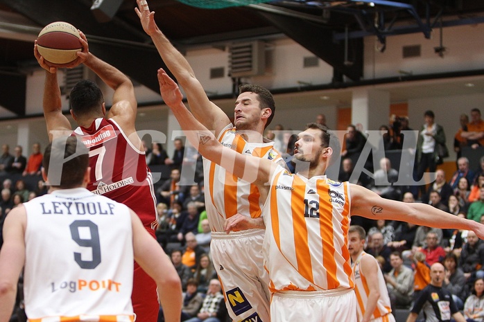 Basketball ABL 2017/18, Grunddurchgang 24.Runde BK Klosterneuburg Dukes vs. BC Vienna