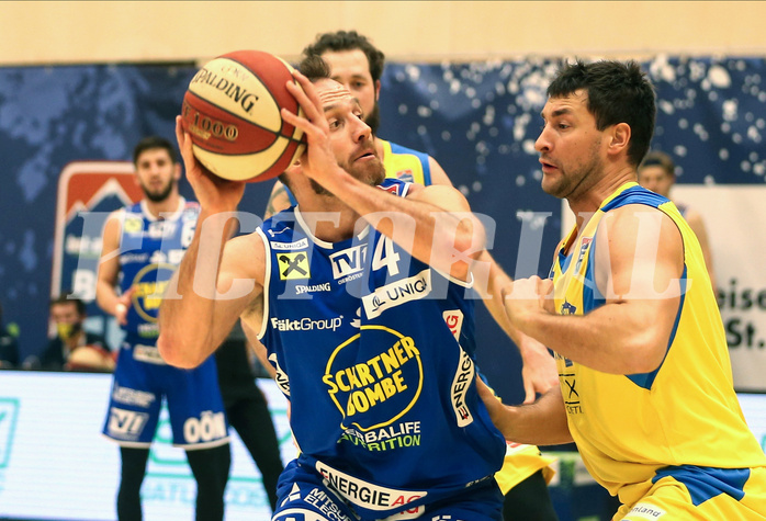 Basketball Superliga 20120/21, Grunddurchgang 17.Runde SKN St.Pölten vs. Gmunden Swans