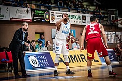 Basketball, ABL 2017/18, Grunddurchgang 27.Runde, Oberwart Gunners, BC Vienna, Jerome Seagears (5)