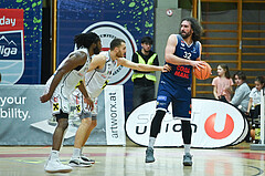 Basketball, Superliga 2024/25, Grunddurchgang 17.Runde, Flyers Wels vs. BBC Nord Dragonz,
