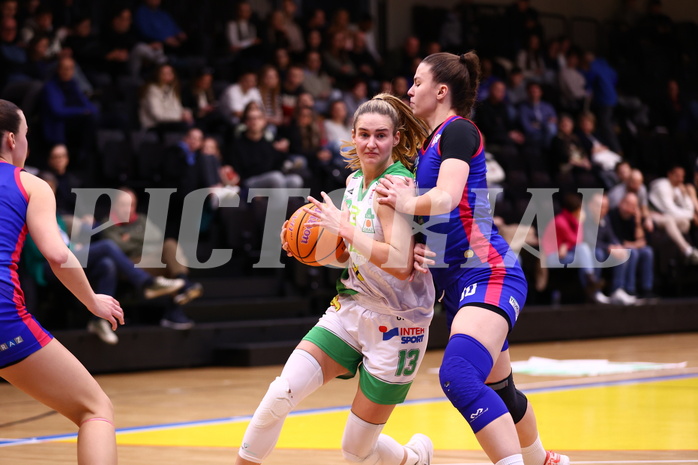 15.03.2025, Graz, Raiffeisen Sportpark, Basketball Damen Superliga 2024/25, Semifinale Spiel 1, UBI Graz vs. UBSC-DBBC Graz,  
