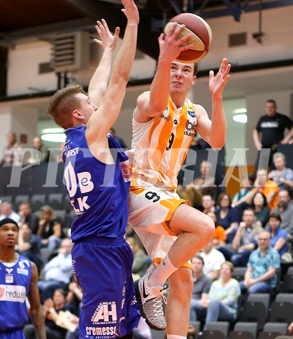 Basketball ABL 2016/17, Grunddurchgang 30.Runde BK Dukes Klosterneuburg vs. Oberwart Gunners