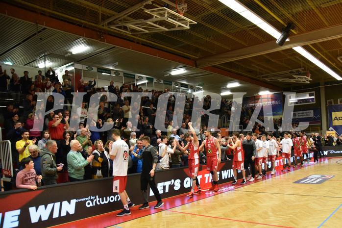 Basketball Superliga 2019/20,  1.Plazierungsrunde Flyers Wels vs. Gmunden Swans


