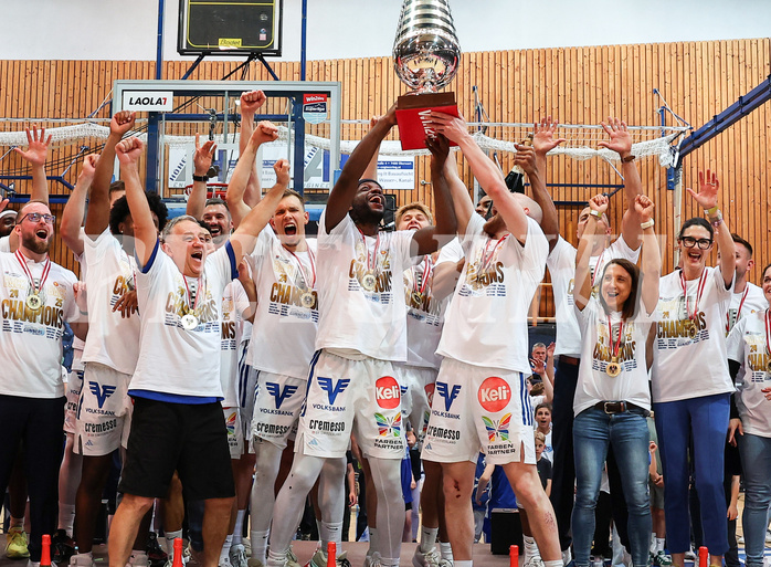 Basketball Superliga 2024/25, Playoffs, Finale Spiel 3 Oberwart Gunners vs. BBC Nord Dragonz


