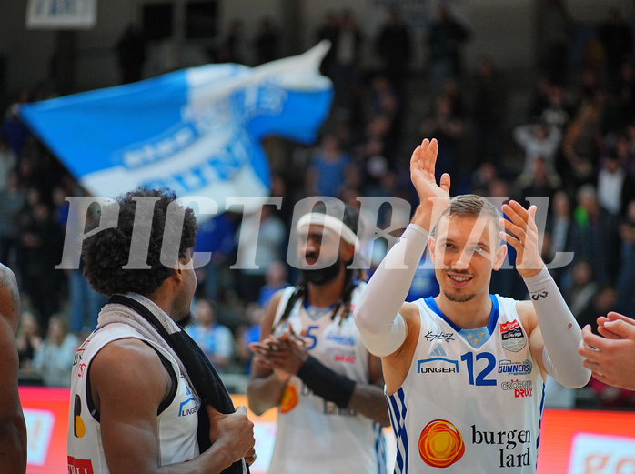 Basketball Superliga 2024/25, Grunddurchgang 15.Runde Oberwart Gunners vs. SKN St.Pölten