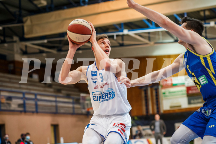 Basketball, bet-at-home Basketball Superliga 2020/21, Grunddurchgang, 12. Runde, Oberwart Gunners, UBSC Graz, Edi Patekar (9)
