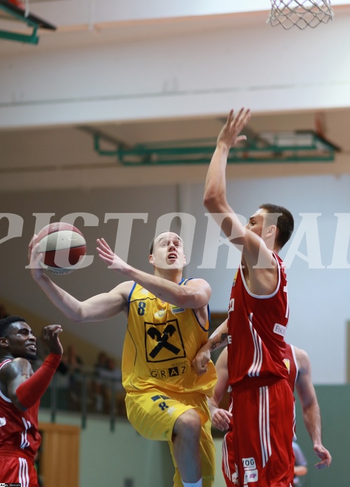Basketball ABL 2016/17 Grunddurchgang 2.Runde UBSC Graz vs. BC Vienna