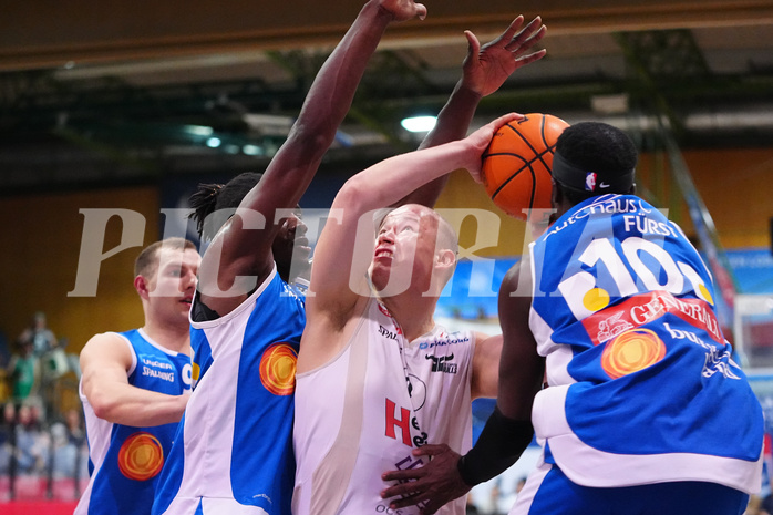 Win2day Basketball Superliga 2023/24, 2.Platzierungsrunde, Kapfenberg vs. Oberwart



