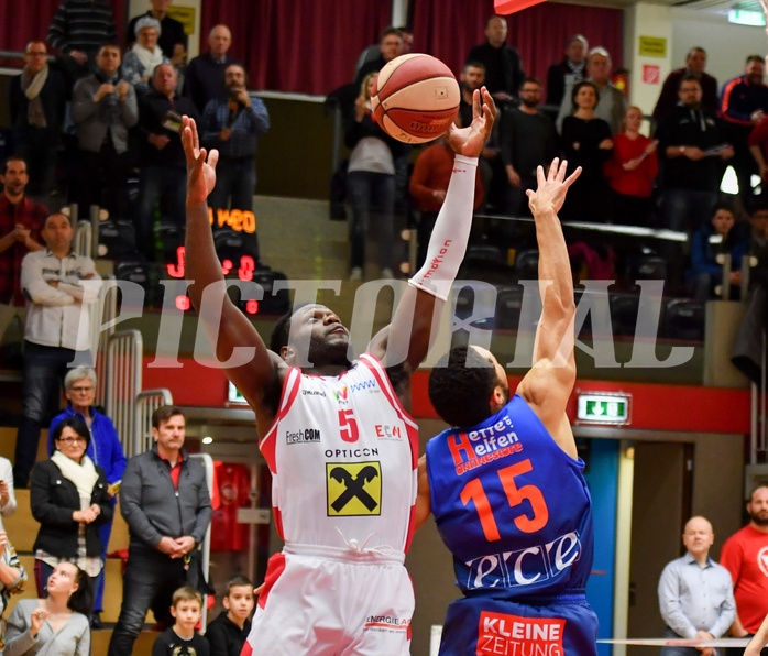 Basketball ABL 2018/19 Grunddurchgang 22. Runde Flyers Wels vs Bulls Kapfenberg