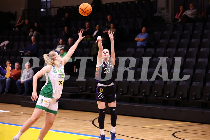 17.12.2023, Graz, Raiffeisen Sportpark, Basketball Damen Superliga 2023/24, Grunddurchgang 7.Runde, UBI Holding Graz - Vienna United Women,  