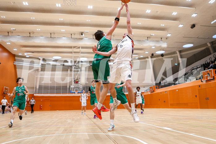 22.03.2025 Österreichischer Basketballverband 2024/25, SLMU19, Vienna United vs. Kapfenberg Bulls 