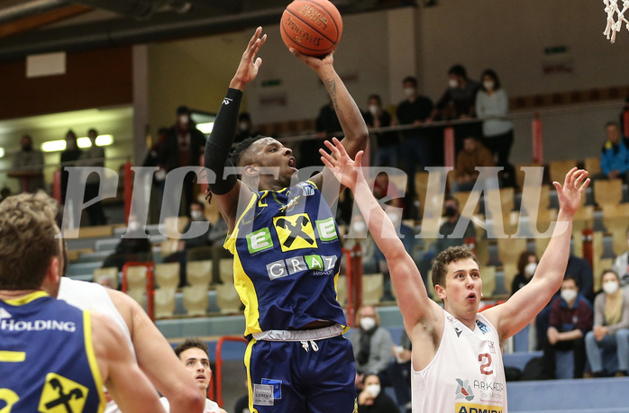 Basketball Superliaga 2021/22, Grunddurchgang 14.Runde Traiskirchen Lions vs. UBSC Graz


