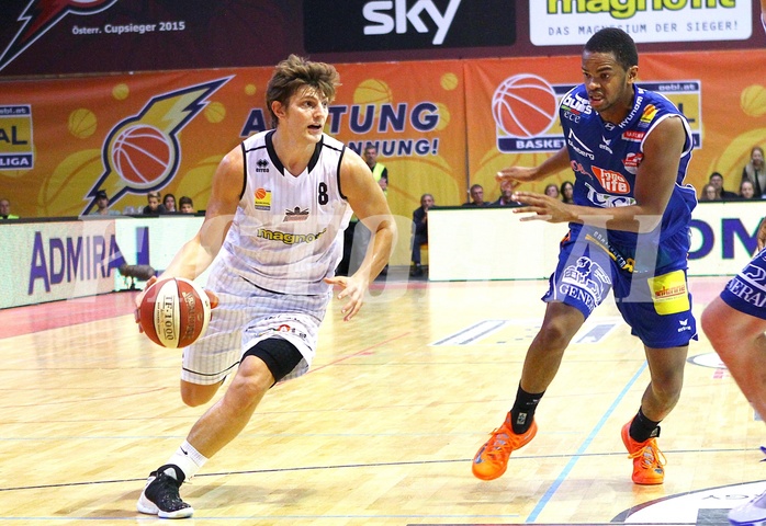 Basketball ABL 2015/16 Grunddurchgang 7.Runde Güssing Knights vs Kapfenberg Bulls