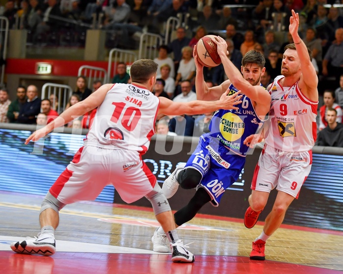 Basketball ABL 2018/19, Grunddurchgang 36.Runde Flyers Wels vs. Gmunden Swans


