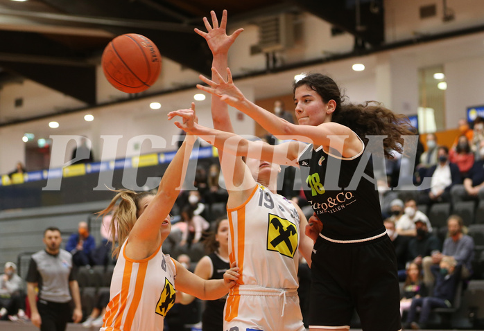 Basketball Damen Superliga 2021/22, Grunddurchgang 12.Runde BK Duchess Klosterneuburg vs. Basket Flames