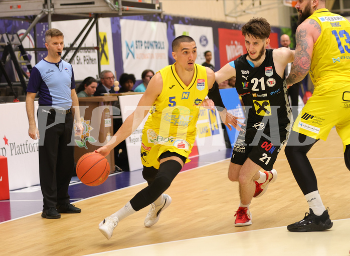 Basketball Superliga 2022/23, Playoff, Viertelfinale Spiel 2 SKN St.Pölten vs. Flyers Wels